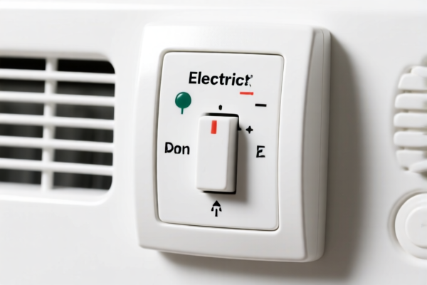 Electric Heater Control Panel