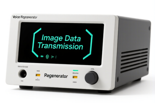 Voice Image Data Transmission Regenerator