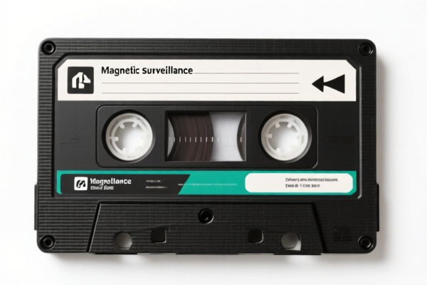 Security Surveillance Data Magnetic Tape