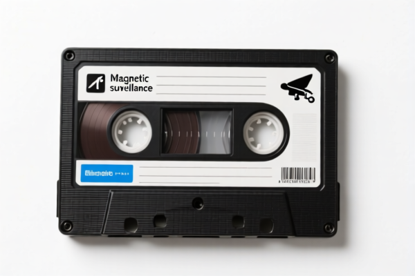 Security Surveillance Data Magnetic Tape