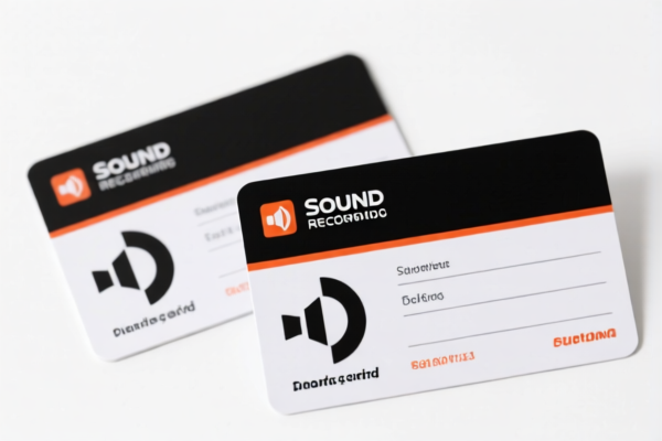 Sound Recording Cards