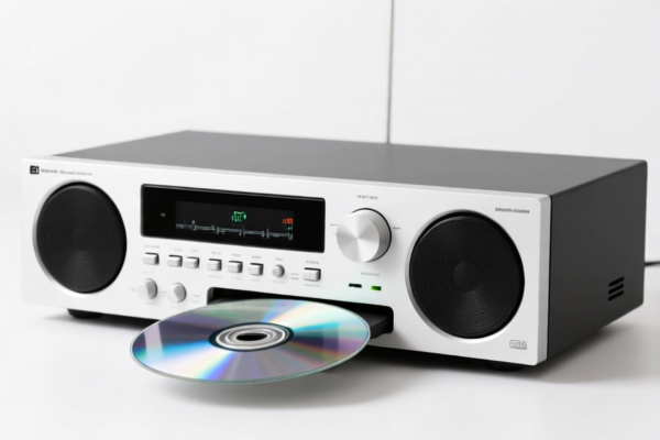 Radio Receiver and CD Player Combo