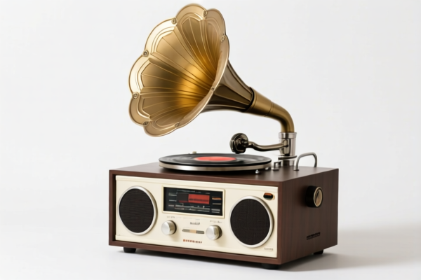 Radio and Sound System Playback Combo Unit