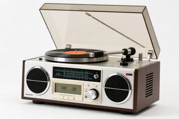 Radio and Sound System Playback Combo Unit