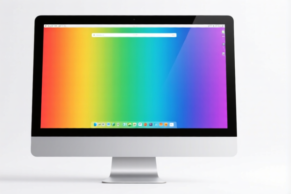 Color Desktop Monitor