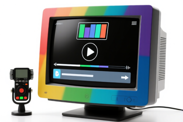 Color Monitor with Recording and Playback