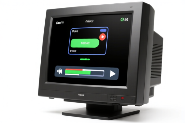 Color Monitor with Recording and Playback