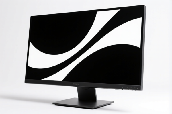 Black and White Professional Monitor
