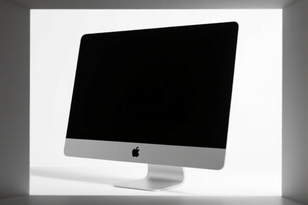 Black and White Professional Monitor