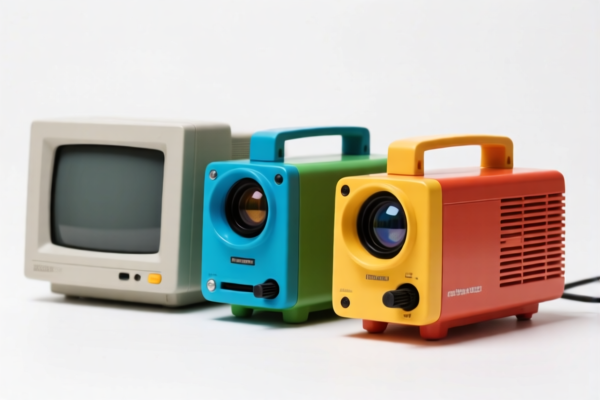 Low Resolution CRT Color Projectors with Video Playback Capability