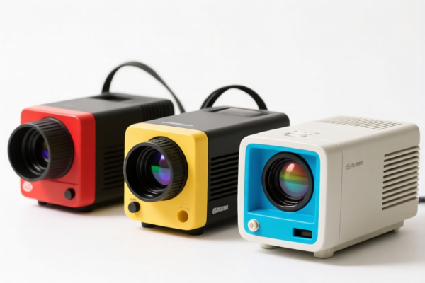 Low Resolution CRT Color Projectors with Video Playback Capability