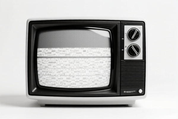 Monochrome Television (With Contrast Control)
