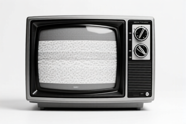 Monochrome Television (With Contrast Control)