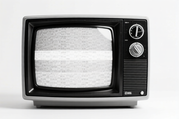 Monochrome Television (With Contrast Control)