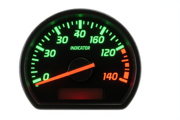 Automotive Instrument Fluorescent Indicator Panel