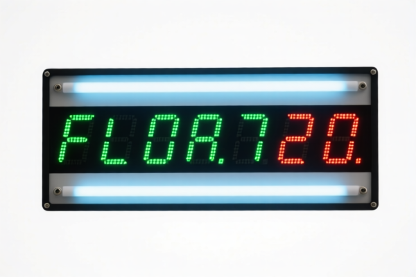 Electronic Fluorescent Display Panel
