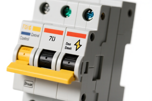 High Voltage Control Changeover Breaker
