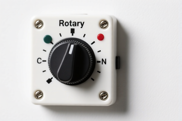 Panel Rotary Switch