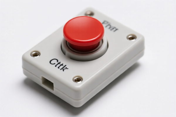 Push Button Switch with Plastic Housing