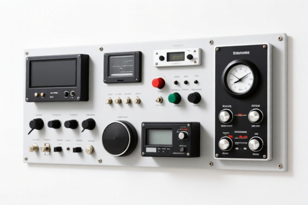 Panel Board with Instruments