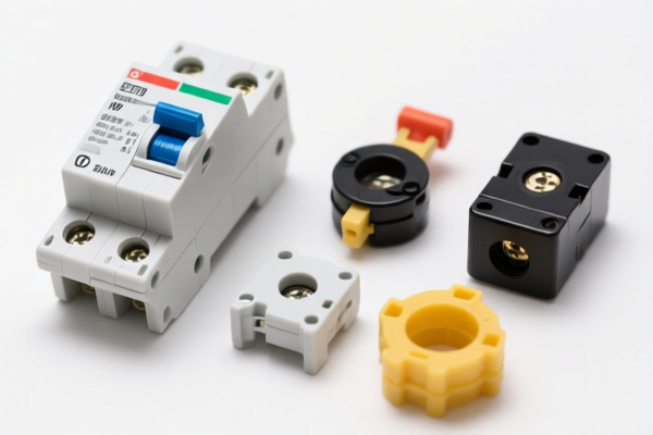 Protective device parts for circuit breakers