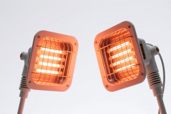 Infrared heating lamps