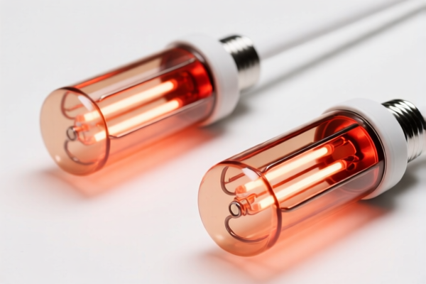 Infrared heating lamps
