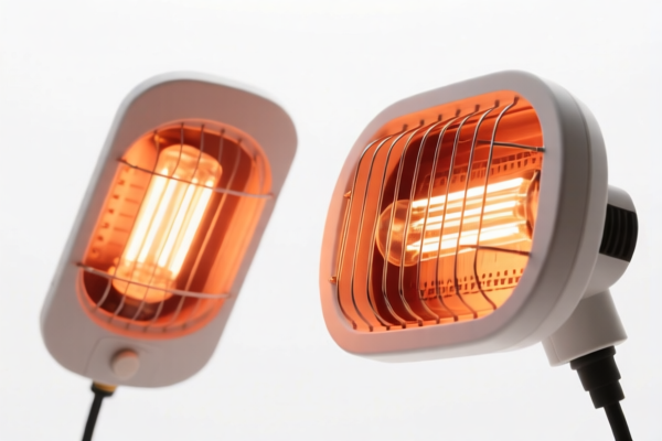Infrared heating lamps