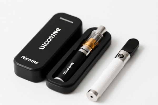 Nicotine electronic cigarette and accessories kit