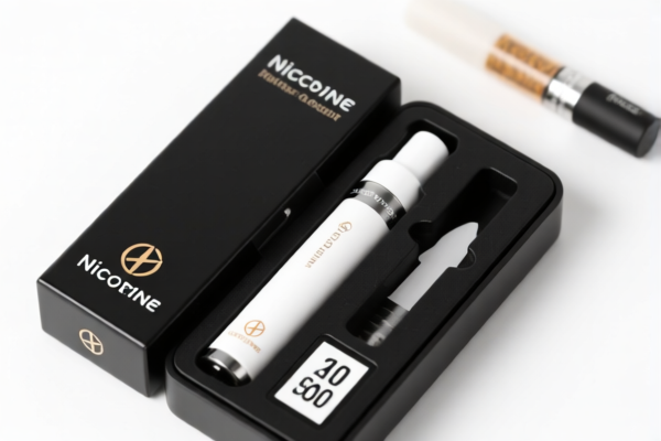 Nicotine electronic cigarette and accessories kit