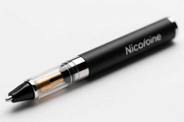 Nicotine electronic vape pen