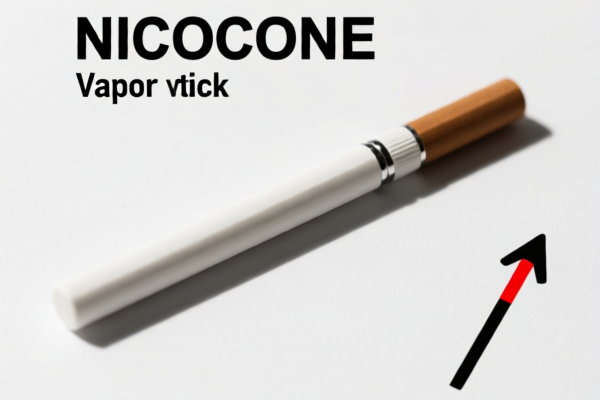 Nicotine vapor stick