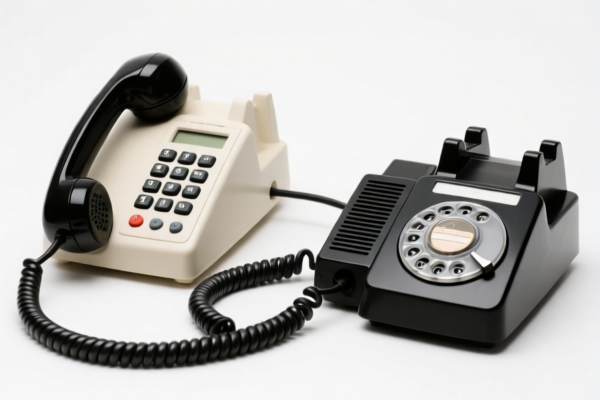 Connection devices for telegraphic or telephonic networks