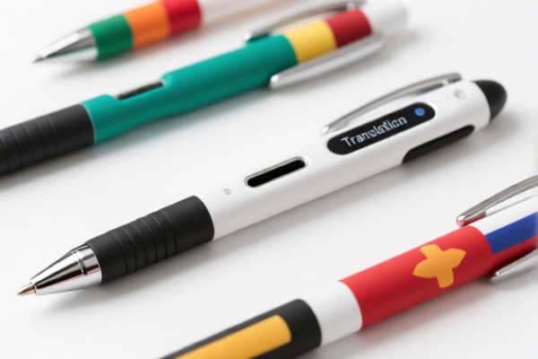 Multilingual Electronic Translation Pen
