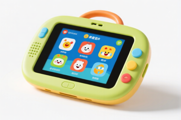 Electronic Learning Game Console for Children