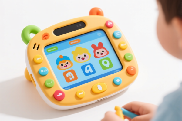 Portable Electronic Digital Learning Device for Children