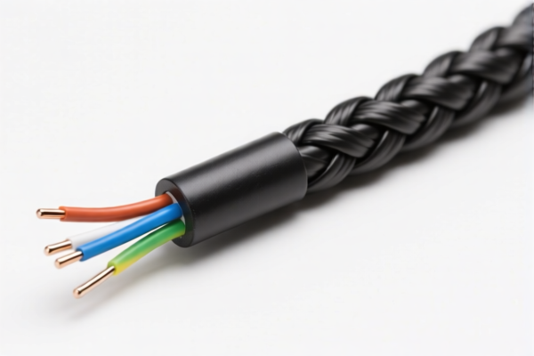 Braided Shielded Coaxial Cable