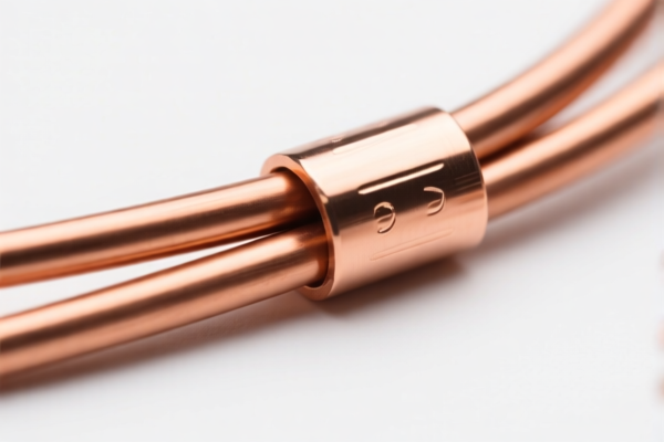 Copper Electrical Connection Wire