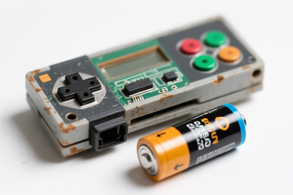 Waste Electronic Game Console Batteries