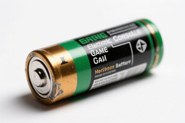 Waste Electronic Game Console Batteries