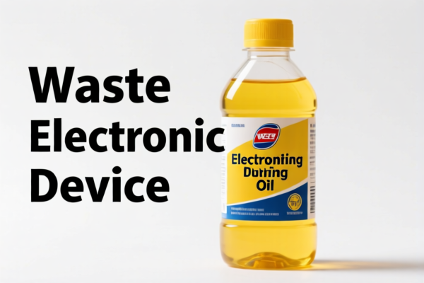 Waste Electronic Device Lubricating Oil