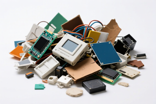 Waste Electronic Office Equipment Components