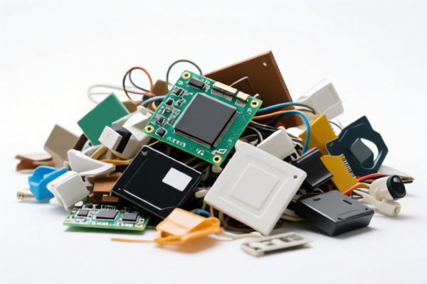 Waste Electronic Office Equipment Components