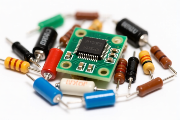 Waste Electronic Resistors and Capacitors