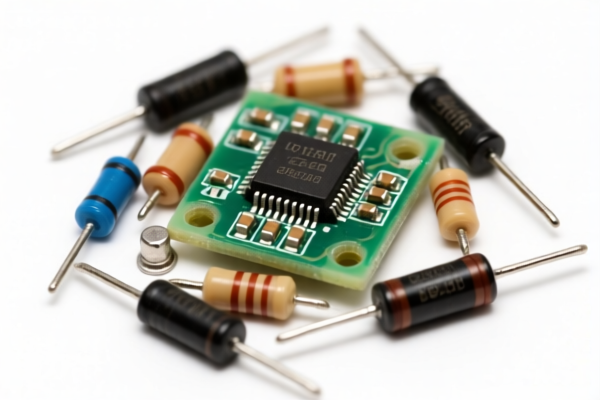 Waste Electronic Resistors and Capacitors