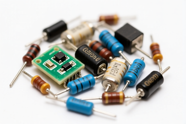 Waste Electronic Resistors and Capacitors