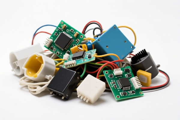 Waste electronic components