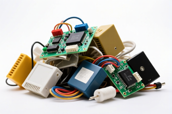 Waste electronic components