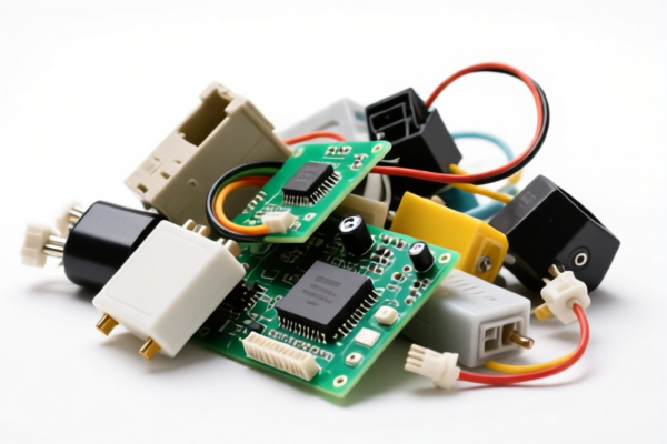 Waste electronic components