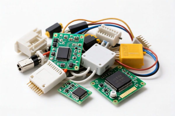 Waste electronic components